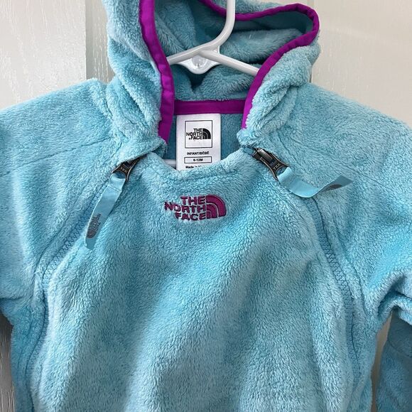 The North Face Buttery Fleece Bunting Suit Infant Girls Size 6-12 Months - Picture 6 of 16